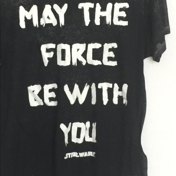 MAY THE FORCE BE WITH YOU SPACE Tshirt WOMANXXL 19 - Picture 3 of 7